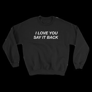 Black ILYSIB sweater Lonely Ghost